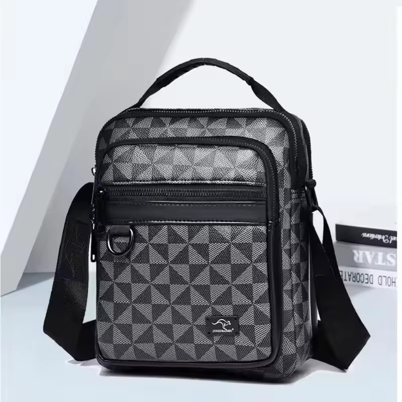 Luxury Bags Office - 高級ブランドビジネスバックパック新しいメンズバッグ高品質クロスボディバッグ男性のハンドバッグショルダーバッグ多機能男性旅行バッグ