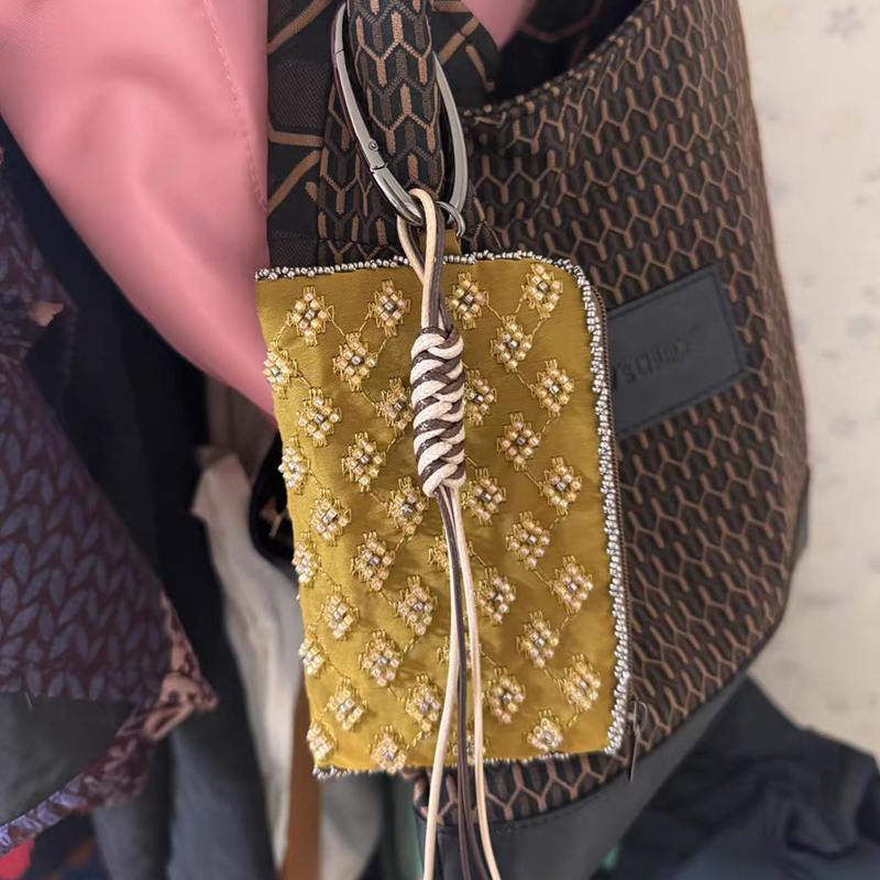 Luxury Bags Designer - ミニアクセサリーチャームバッグ レディース 高級デザイナーハンドバッグ 財布 2026年新作 ポリエステル製