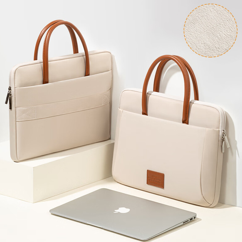 Luxury Bags Laptop - ビジネス用ノートパソコンバッグ スタイリッシュな女性用トートバッグ スリムブリーフケース 13インチ、14インチ、15.6インチのMacbook Air、Pro、Acer、Huawei、Asus、Dell、Lenovo対応ケース