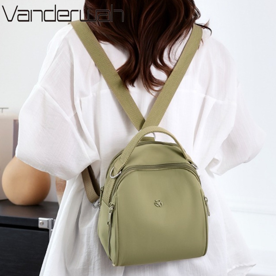 Luxury Bags For Summer - 夏ショルダークロスボディハンドバッグ女性のためのソフトナイロン防水バックパック財布とハンドバッグ高級ハンドバッグ女性デザイナー