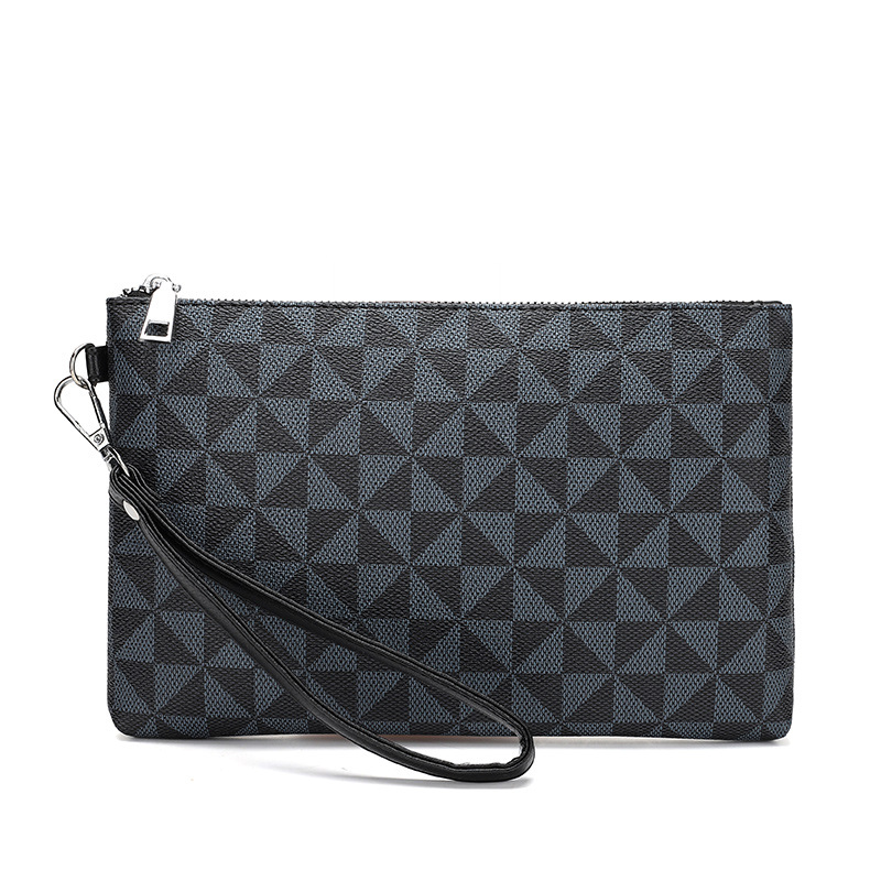 Luxury Bags Office - 高級デザインソフト PU レザーメンズクラッチバッグ耐久性のあるビジネスメンズカードホルダーケースファッションカジュアル男性マネーハンドバッグデイクラッチ