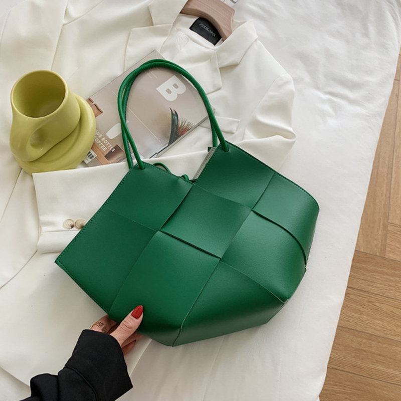 Luxury Bags Supplier - 高級大型トートバッグ女性菱形大容量ショッピングハンドバッグ女性lether脇の下ショルダーバッグハンドルバッグデザイナートートバッグ
