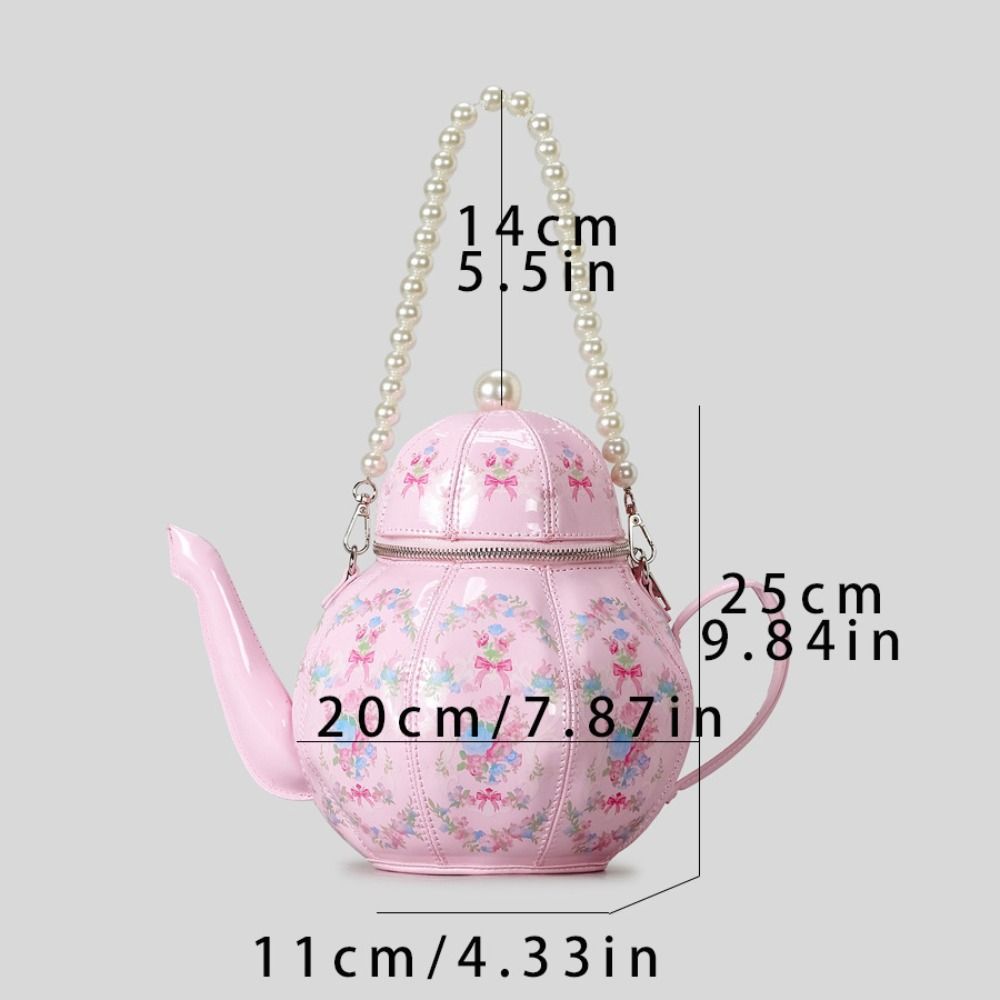 新型PUレザー製ティーポットデザインハンドバッグ、個性的なク - Luxury Bags Girls のレビューと価格