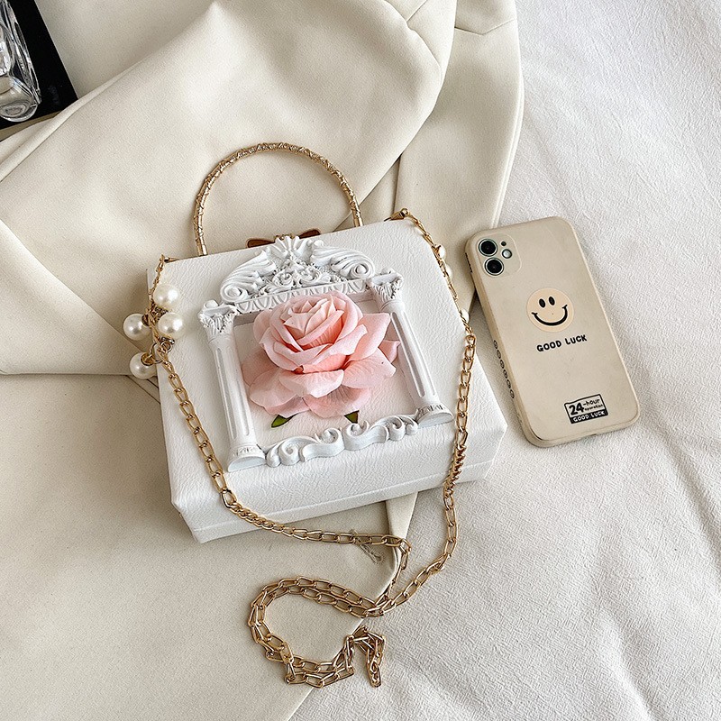 女性のための花柄のショルダーバッグ,高級ハンドバッグ,デザイ - Luxury Bags Sales のレビューと価格