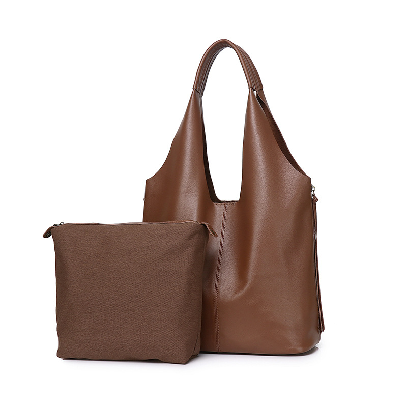 高級牛革製レディース トートバッグ、柔らかく大容量のハンドバ - Luxury Bags Office のレビューと価格