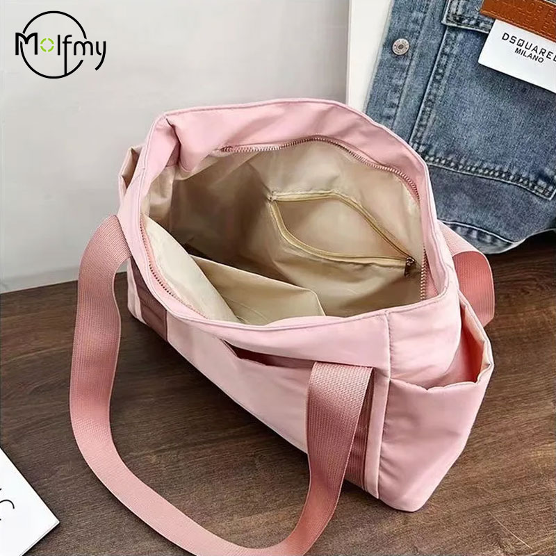 ナイロン製女性用ショルダーハンドバッグ,単色,ラグジュアリー - Luxury Bags Collection のレビューと価格