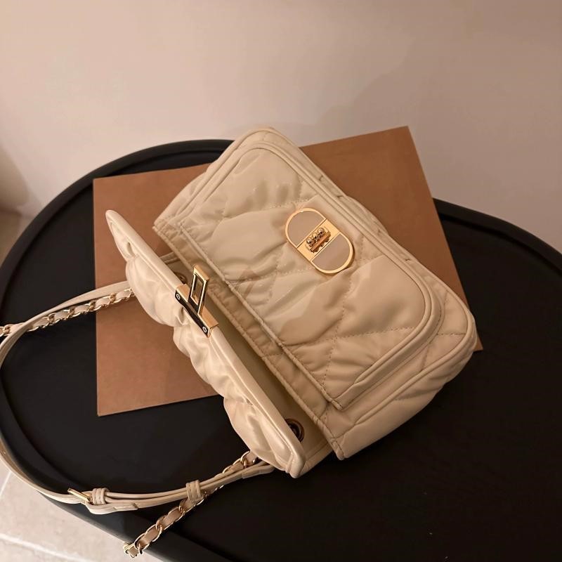 エレガントなプリーツチェーンハンドバッグ レディースファッシ - Luxury Bags Quiet のレビューと価格
