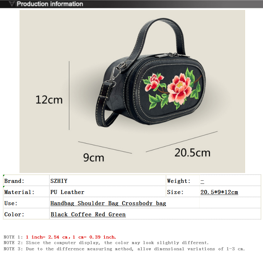 高級デザイナー小さなバッグ女性ハンドバッグレトロ刺繍オーバル - Luxury Bags Office のレビューと価格