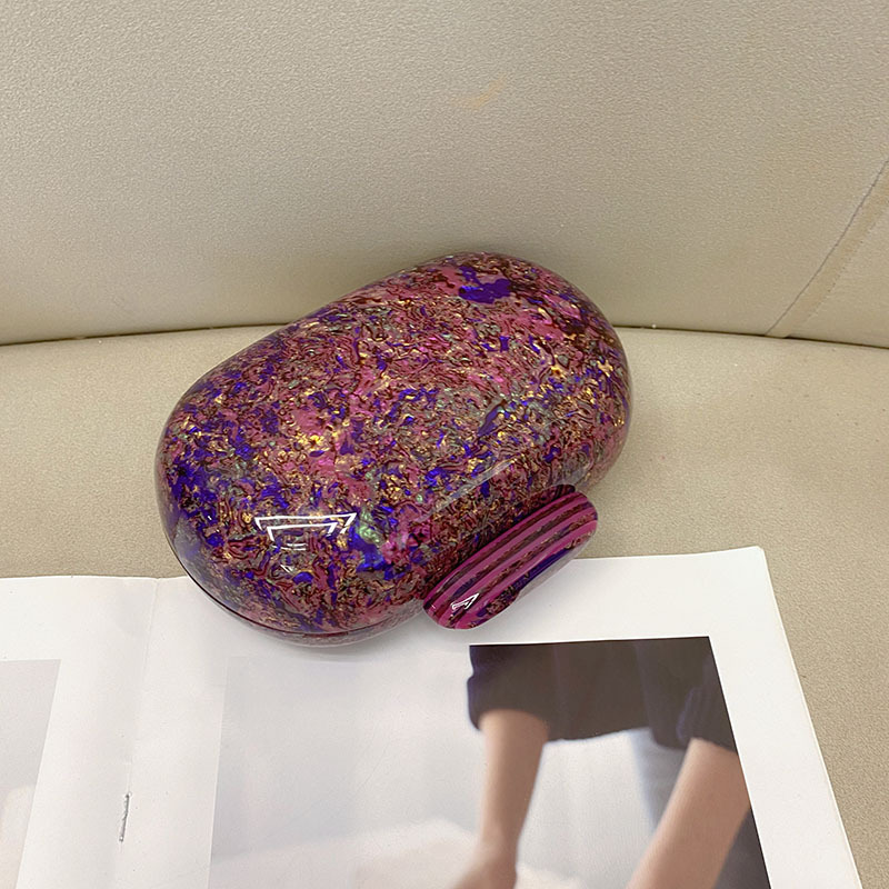 高級ハンドバッグ女性のための大理石ベージュアクリルボックスク - Luxury Bags For Summer のレビューと価格