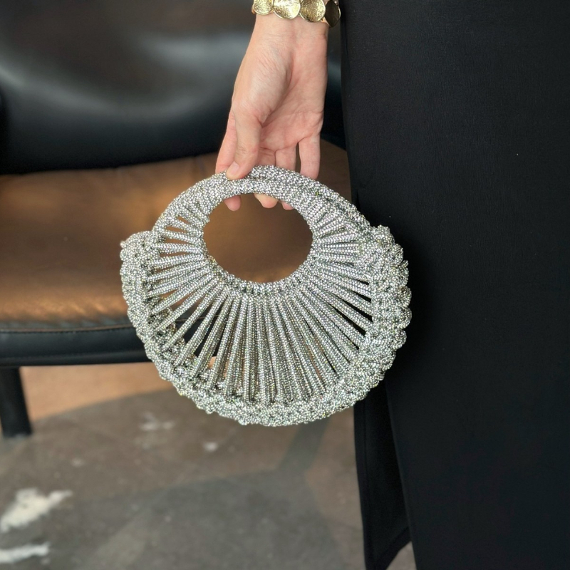 光沢のあるクラッチイブニングバッグ 女性用 2026年トレン - Luxury Bags Collection のレビューと価格