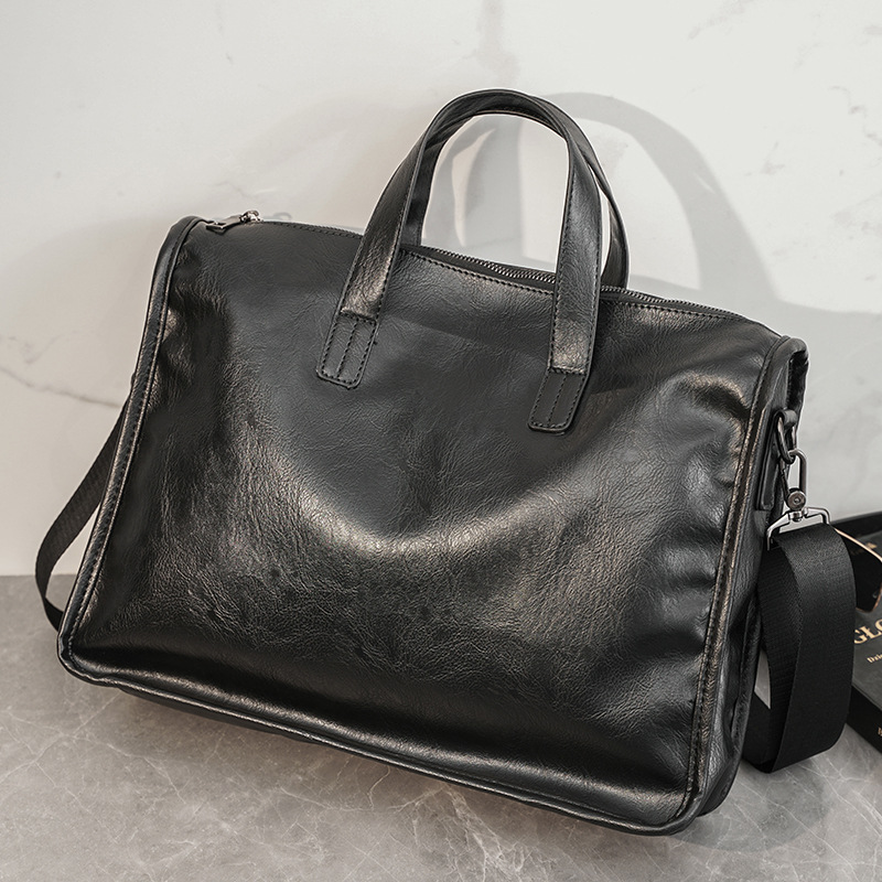カジュアルビジネスメンズハンドバッグファッション大容量ブリー - Luxury Bags Laptop のレビューと価格