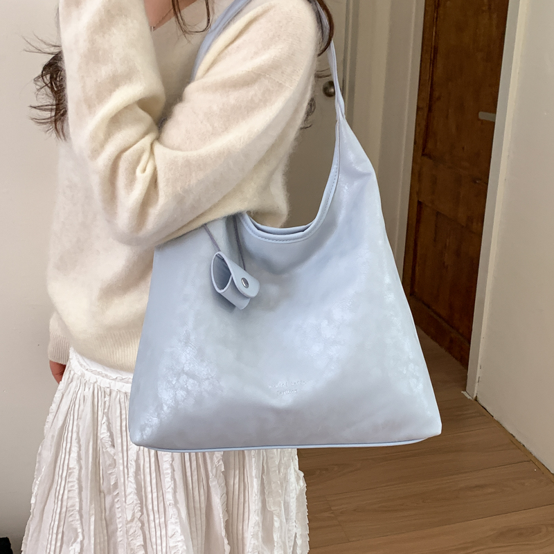 女性用フェイクレザーホーボーバッグ静かな高級感ミニマリストの - Luxury Bags Quiet のレビューと価格