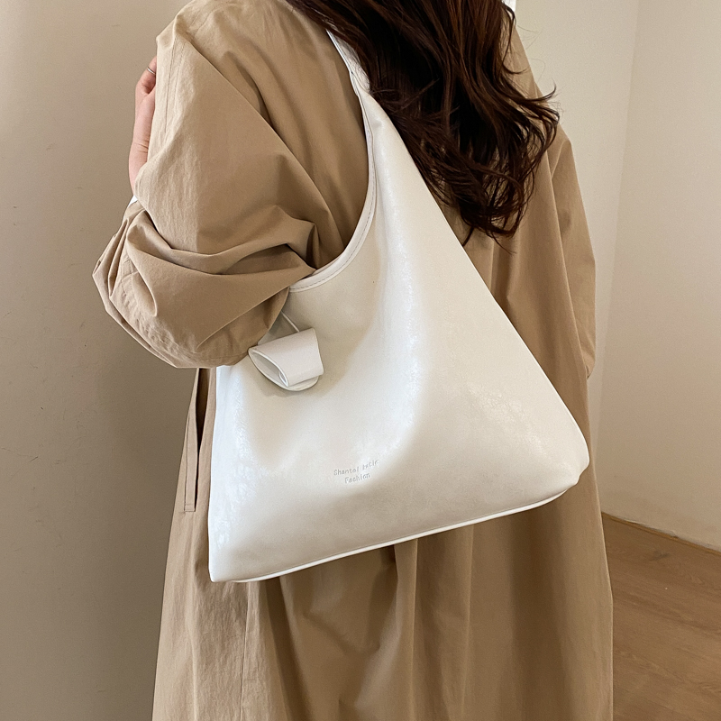 女性用フェイクレザーホーボーバッグ静かな高級感ミニマリストの - Luxury Bags Quiet のレビューと価格