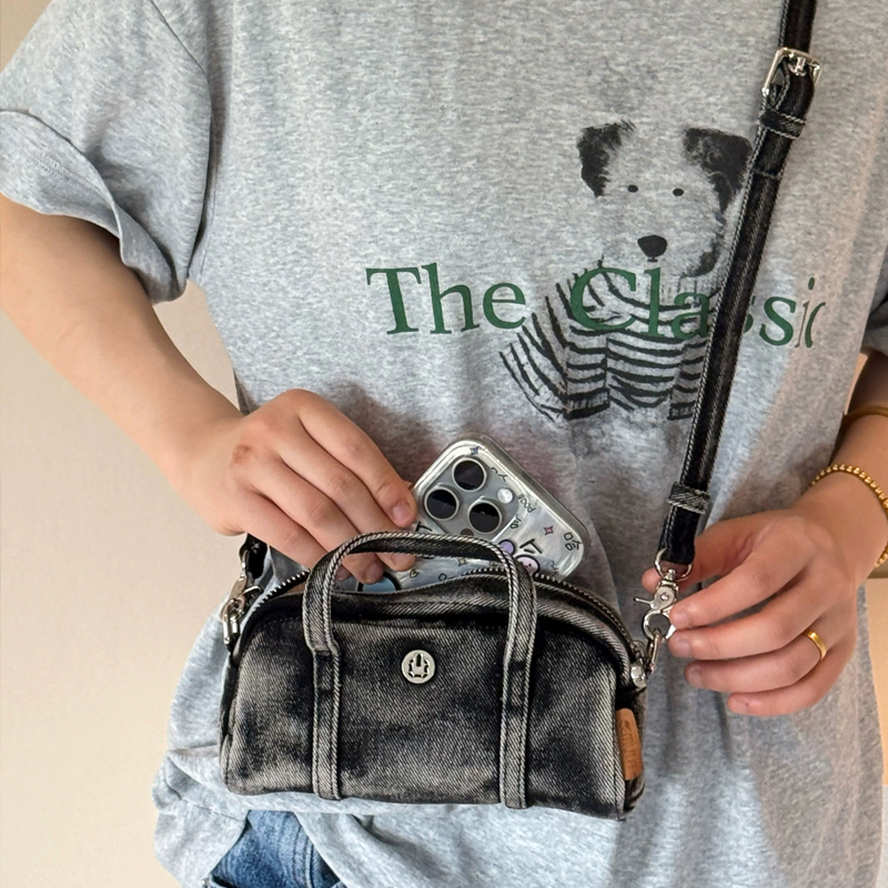 韓国風カジュアルミニデニムボックスバッグ レディース 高級デ - Luxury Bags Designer のレビューと価格
