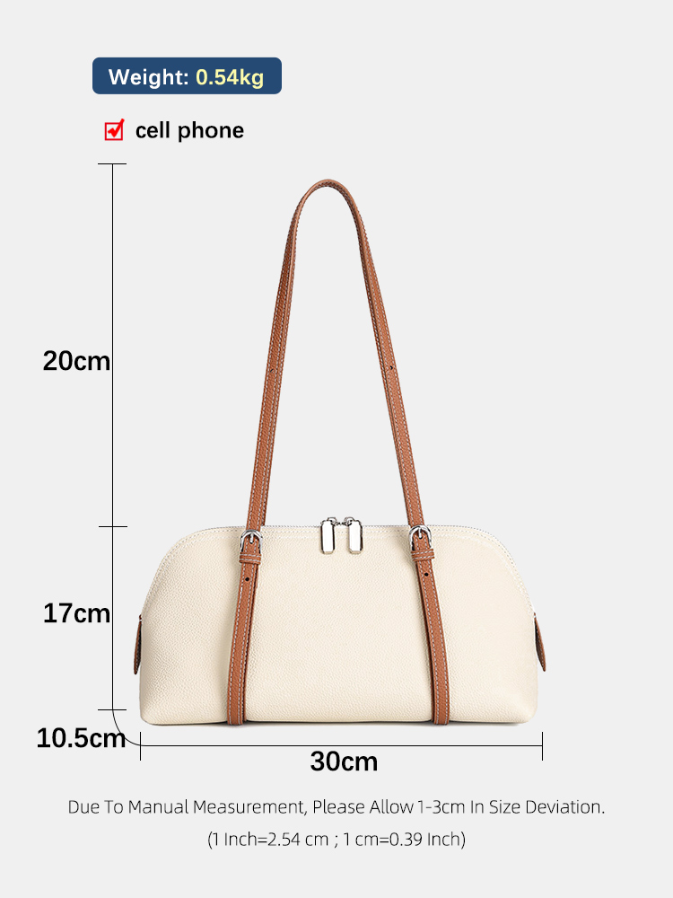 Zency レディース 本革 脇の下バッグ シンプル ファッ - Luxury Bags Office のレビューと価格