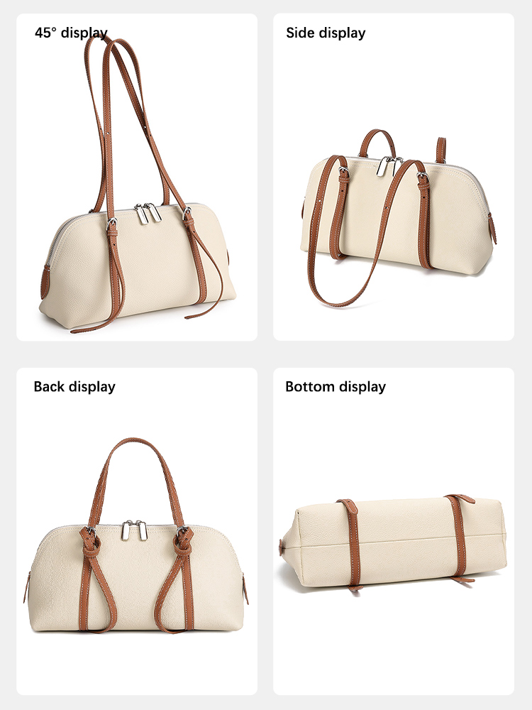Zency レディース 本革 脇の下バッグ シンプル ファッ - Luxury Bags Office のレビューと価格