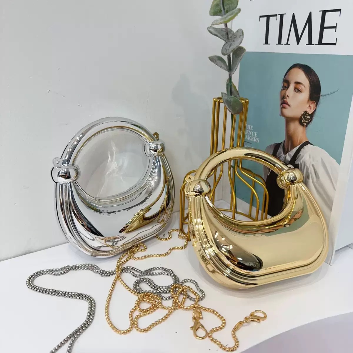 ミニゴールデンイブニングバッグ財布とハンドバッグ高級デザイナ - Luxury Bags Designer のレビューと価格