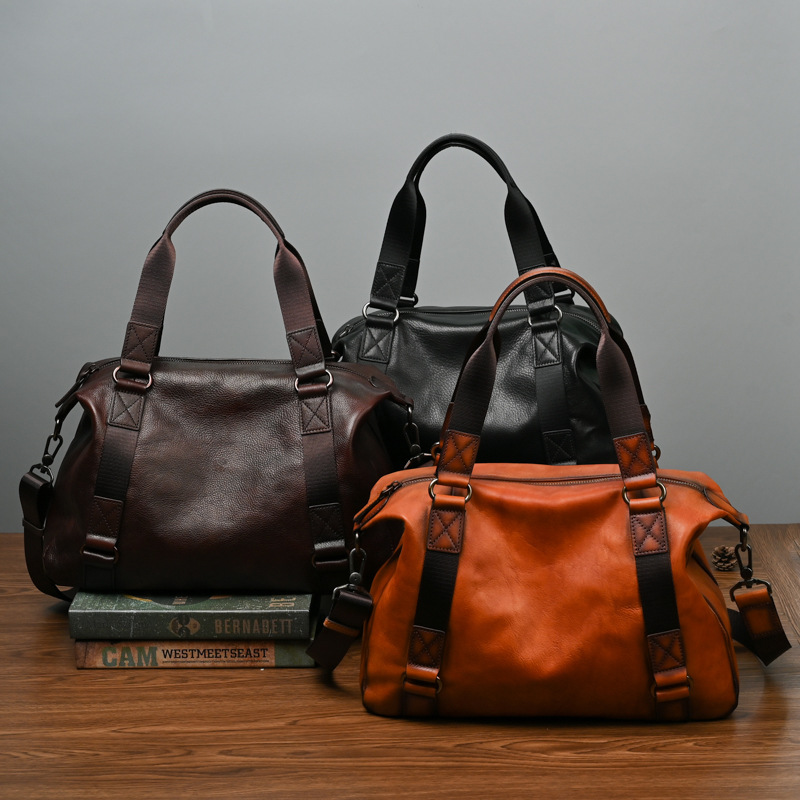    ファッション高級メンズハンドバッグリアルレザー男性シ - Luxury Bags Laptop のレビューと価格