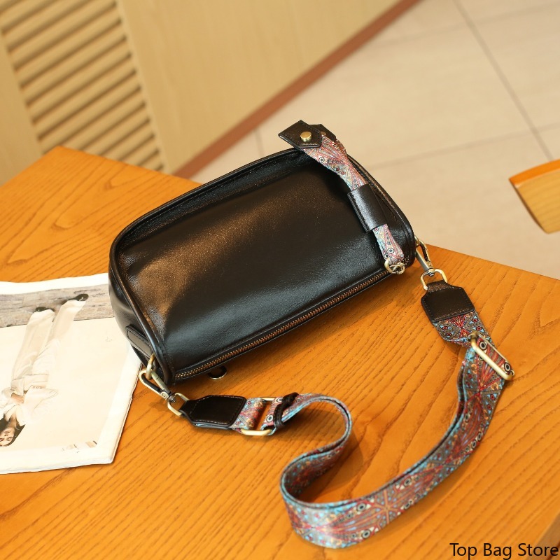 本革ピローバッグ レディース フルグレイン レトロ ショルダ - Luxury Bags Quiet のレビューと価格