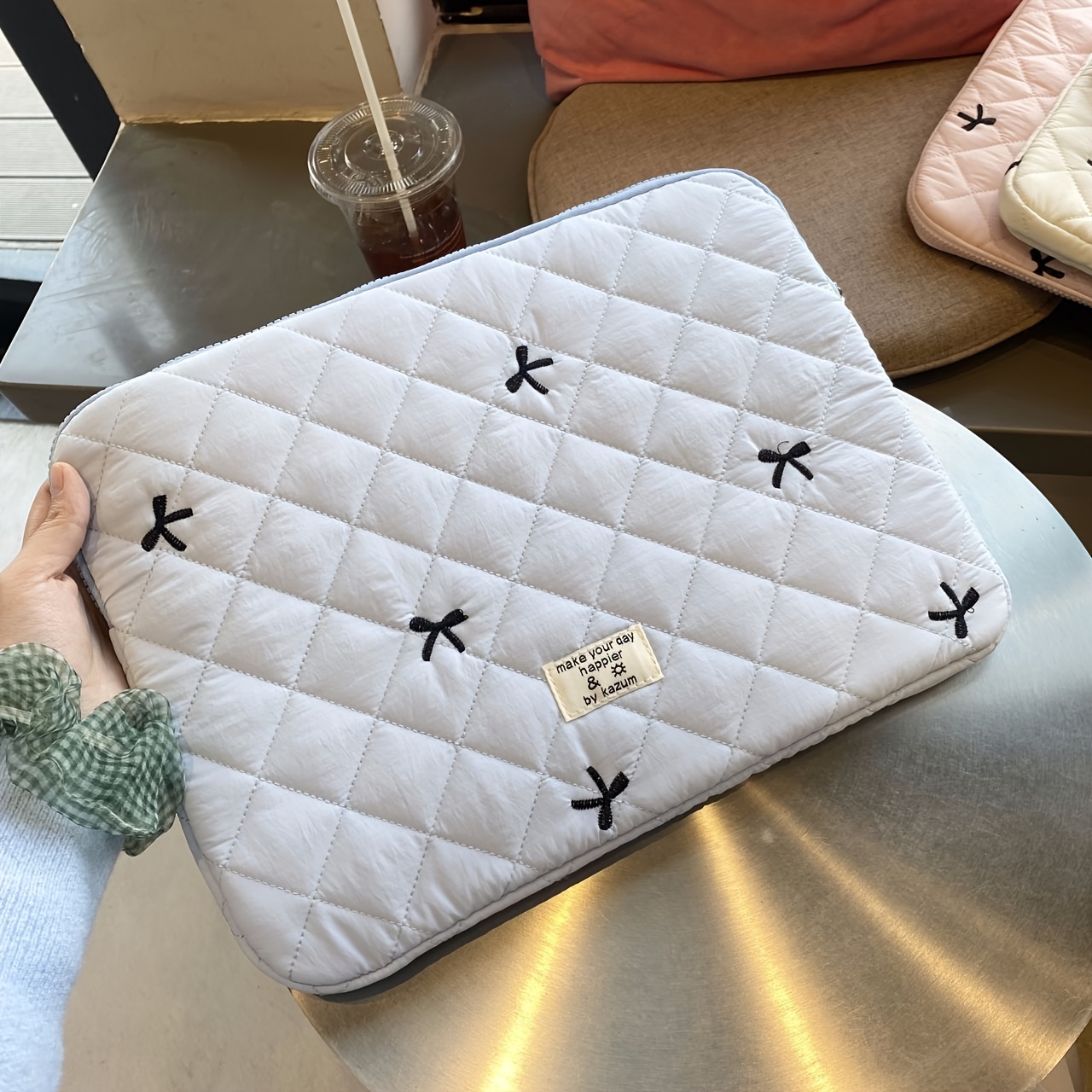 かわいい弓グラフィックラップトップバッグタブレットスリーブケ - Luxury Bags Laptop のレビューと価格