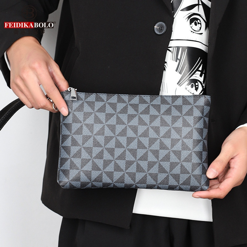 高級デザインソフト PU レザーメンズクラッチバッグ耐久性の - Luxury Bags Office のレビューと価格