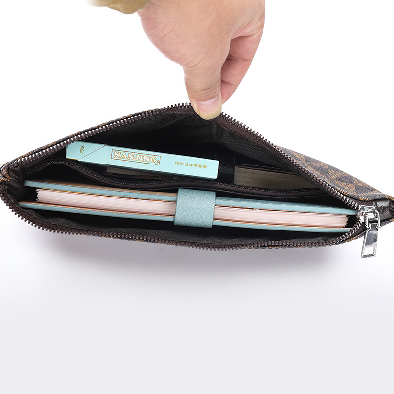 高級デザインソフト PU レザーメンズクラッチバッグ耐久性の - Luxury Bags Office のレビューと価格