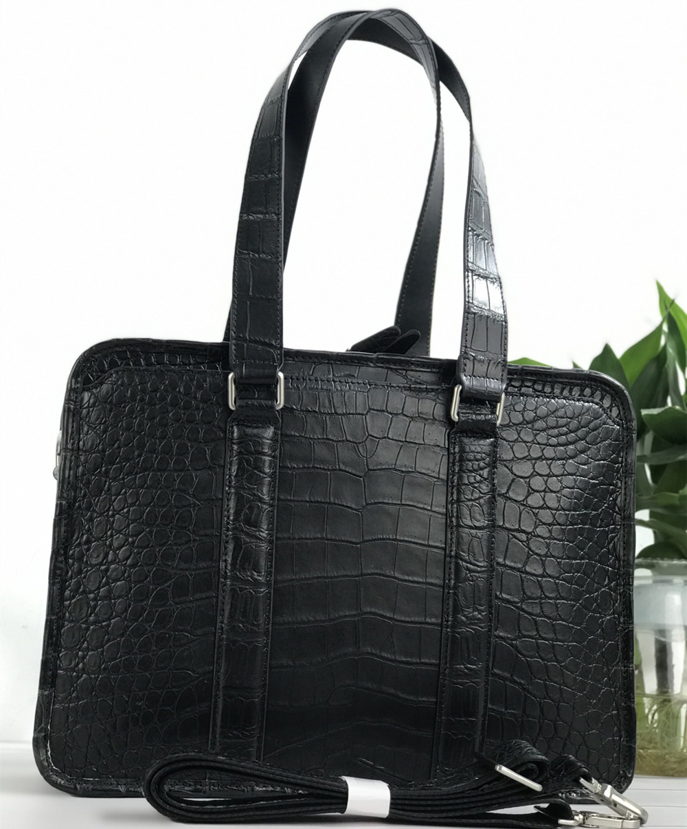 新しいクロコダイルレザーラップトップバッグ本物のクロコダイル - Luxury Bags Laptop のレビューと価格