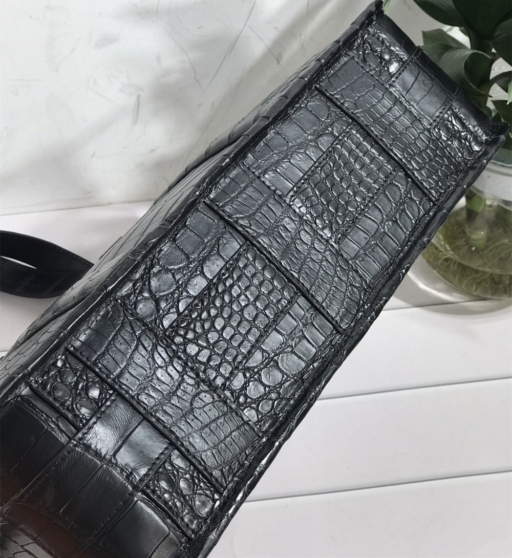 新しいクロコダイルレザーラップトップバッグ本物のクロコダイル - Luxury Bags Laptop のレビューと価格