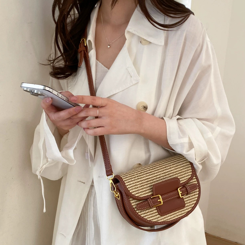 イングランドスタイル ミニストローサドルバッグ レディース  - Luxury Bags Designer のレビューと価格