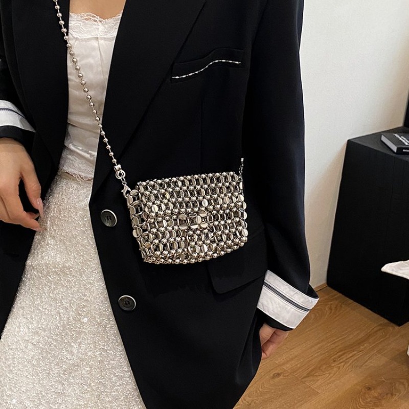 PU 高級感 ソリッドカラー イブニングバッグ 透かし彫り  - Luxury Bags Sales のレビューと価格