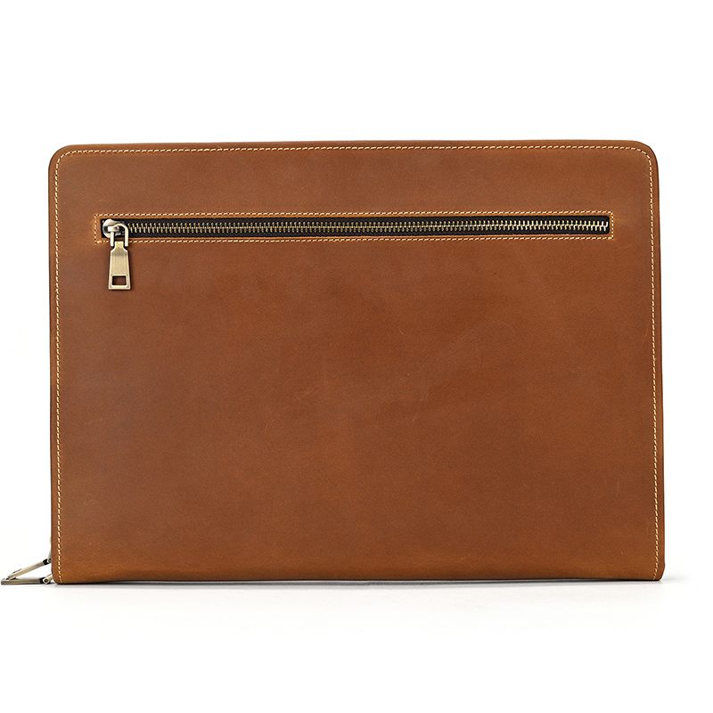 クレイジーホース-メンズレザーiPadケース,12.9インチ - Luxury Bags Laptop のレビューと価格