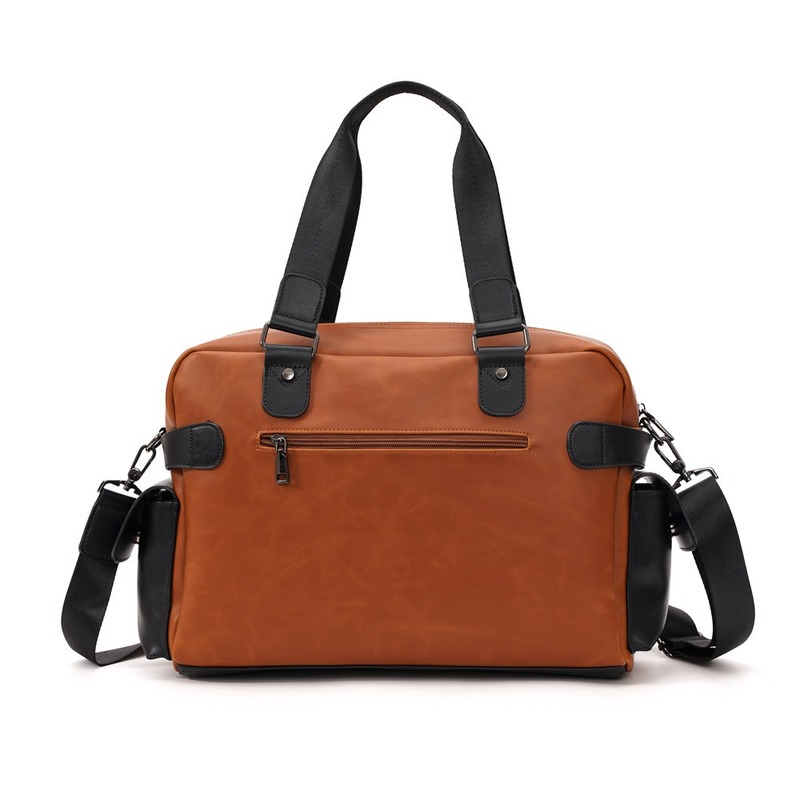 トレンディなメンズショルダーバッグレトロ高級クレイジーホース - Luxury Bags Office のレビューと価格